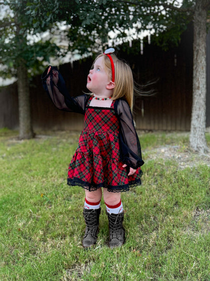 Christmas Tartan Corinne Dress